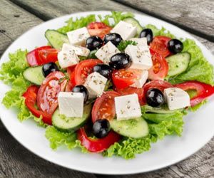 Lækker græsk salat