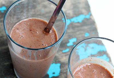 Vegansk chokolademilkshake