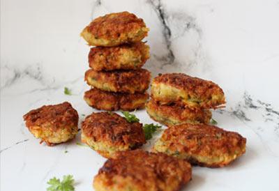 Veganske kartoffelfrikadeller